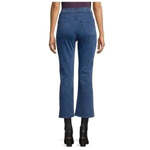 $245 High Waist Denim NWT Cropped Flare Slim Fit